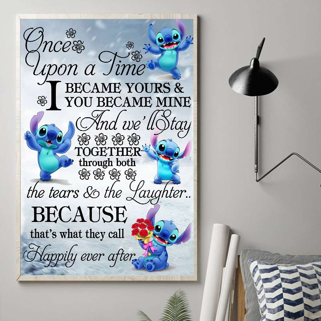 Happily Ever After Ohana Canvas And Poster 1122