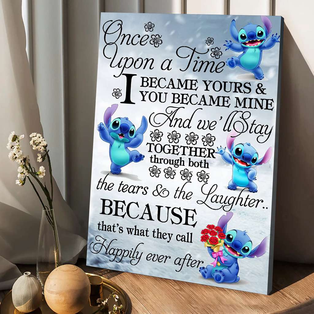 Happily Ever After Ohana Canvas And Poster 1122