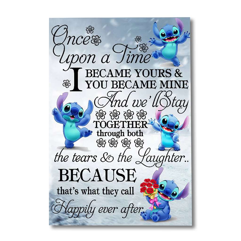 Happily Ever After Ohana Canvas And Poster 1122