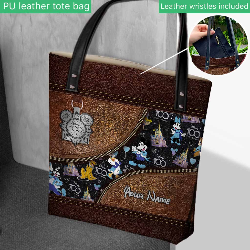100 Years Of Wonder - Personalized Mouse Tote Bag