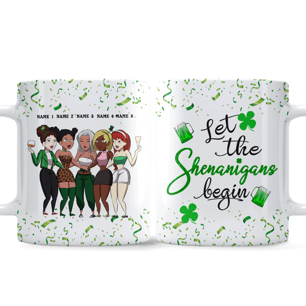 Coordinators - Personalized St. Patrick‘s Day Bestie Mug