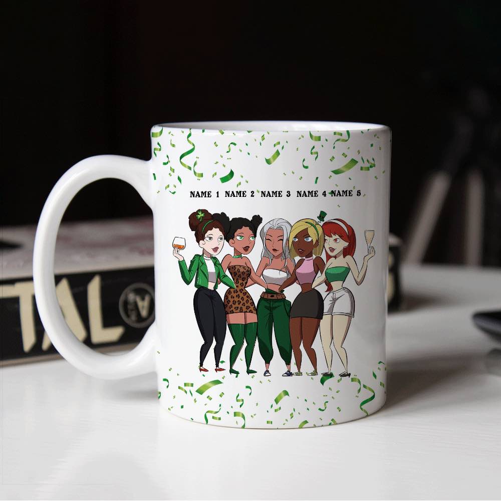 Coordinators - Personalized St. Patrick‘s Day Bestie Mug