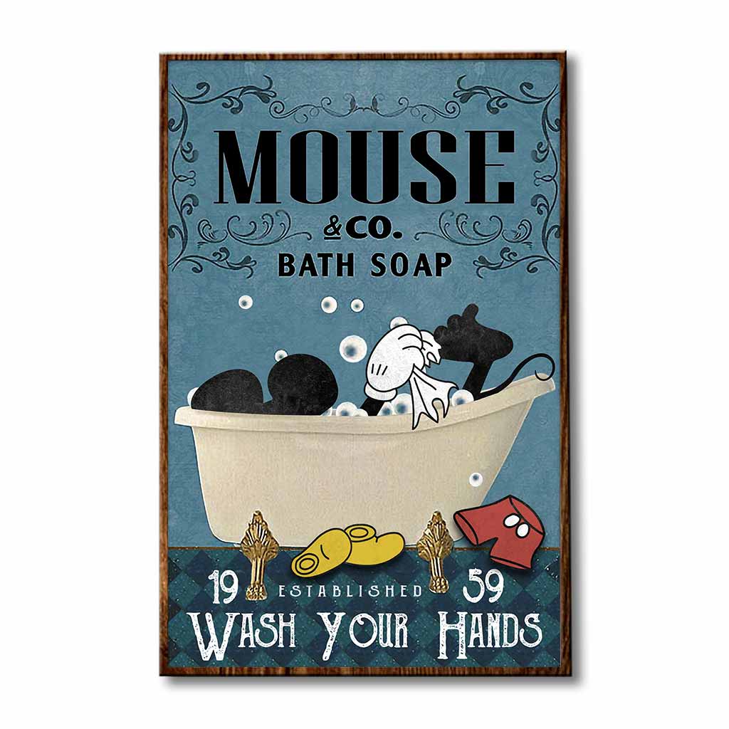 Bath Soap Company - Mouse Poster