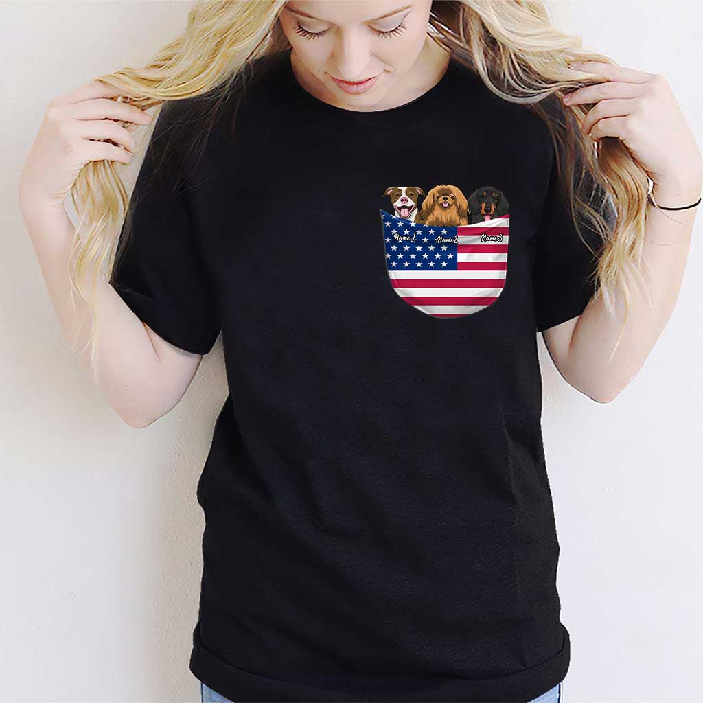 The 4th Of July - Personalized Independence Day Dog T-shirt and Hoodie