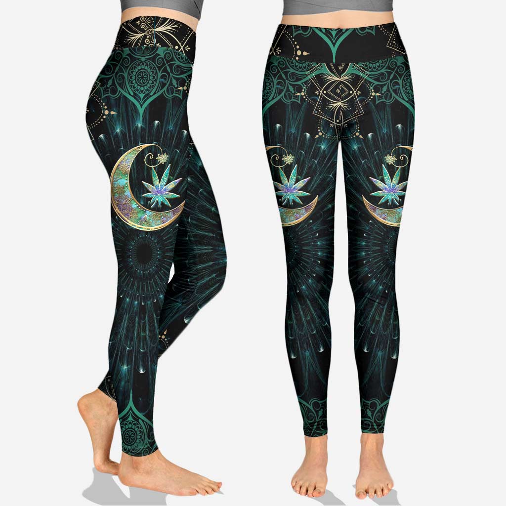 Dream High - Personalized Weed Hollow Tank Top and Leggings