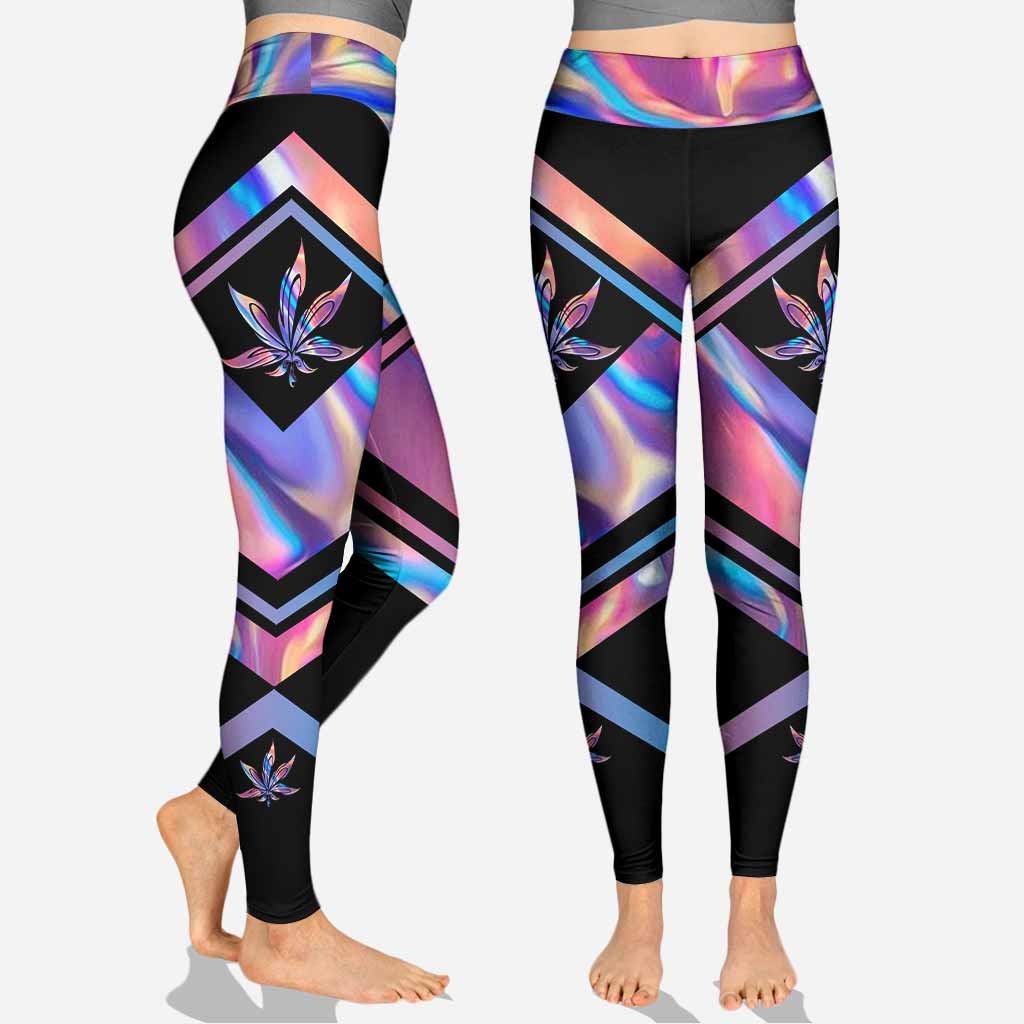 It's 420 Somewhere - Personalized Weed Cross Tank Top and Leggings