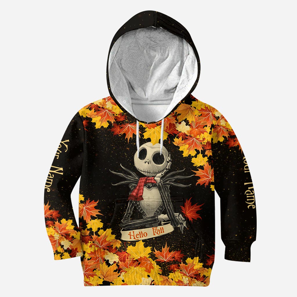Hello Fall - Personalized Nightmare Hoodie and Leggings