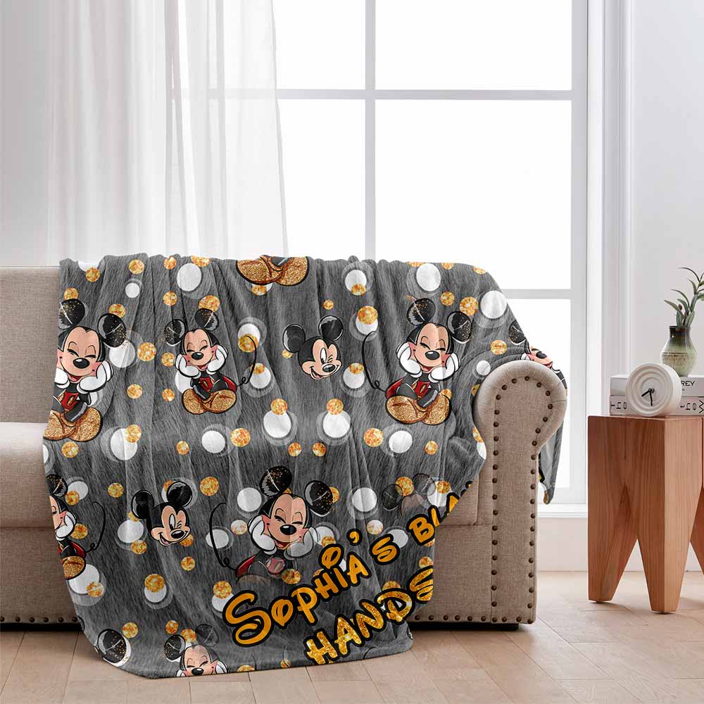 Hands Off - Personalized Mouse Blanket