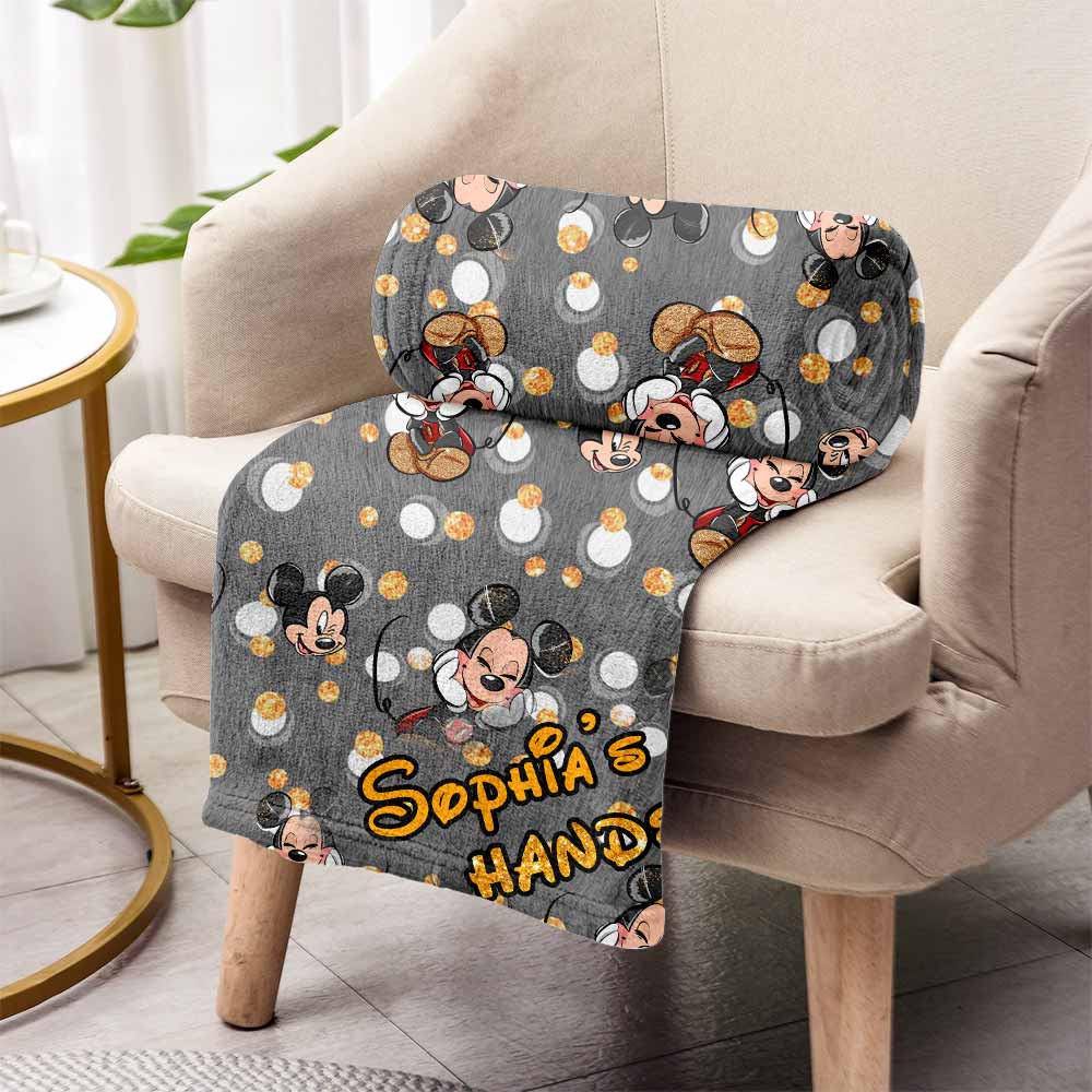 Hands Off - Personalized Mouse Blanket