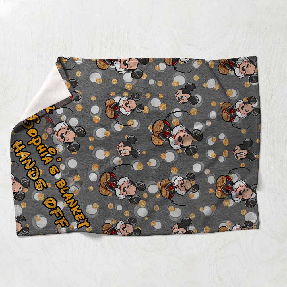 Hands Off - Personalized Mouse Blanket