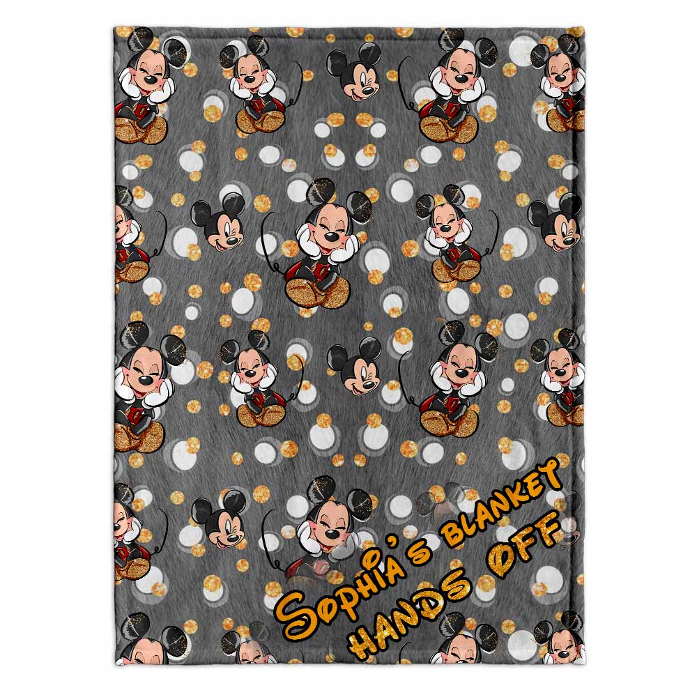 Hands Off - Personalized Mouse Blanket
