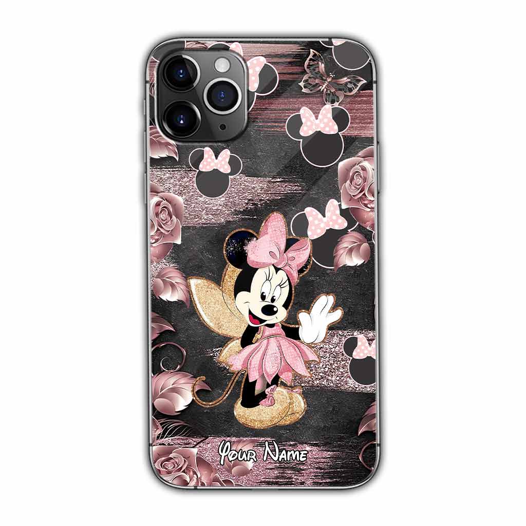 Little Pink Mouse Ears - Personalized Phone Case