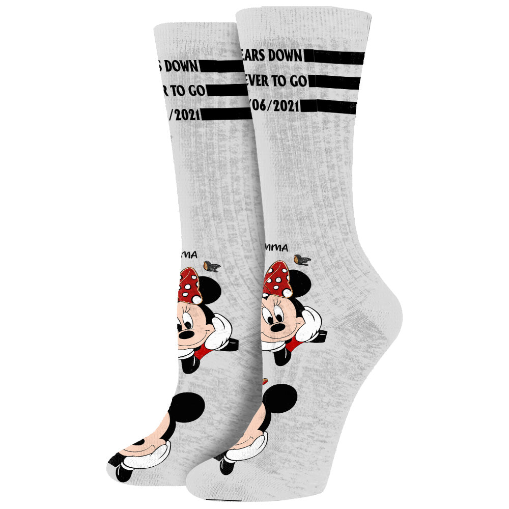 Forever To Go - Personalized Mouse Socks