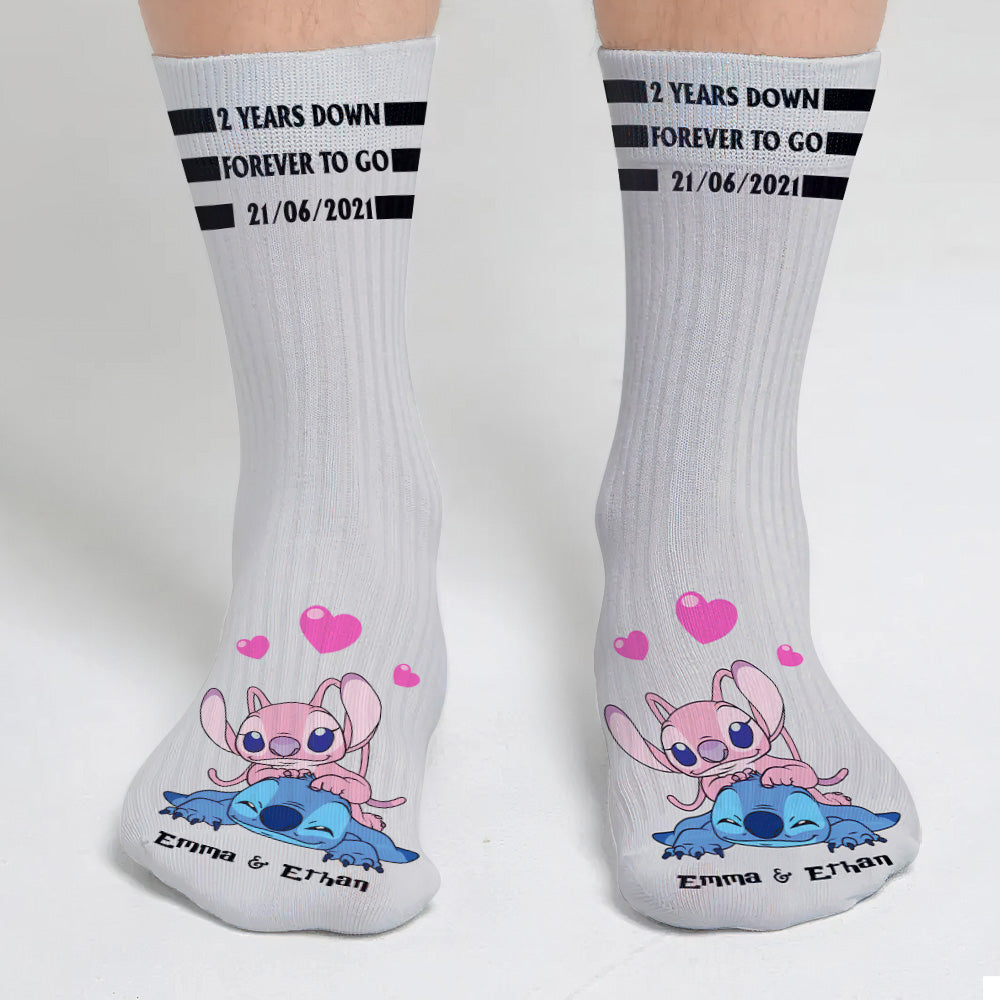Forever To Go - Personalized Ohana Socks