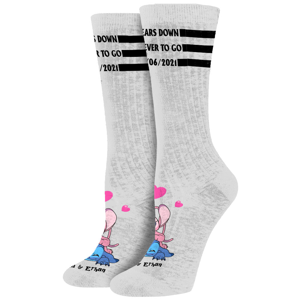 Forever To Go - Personalized Ohana Socks