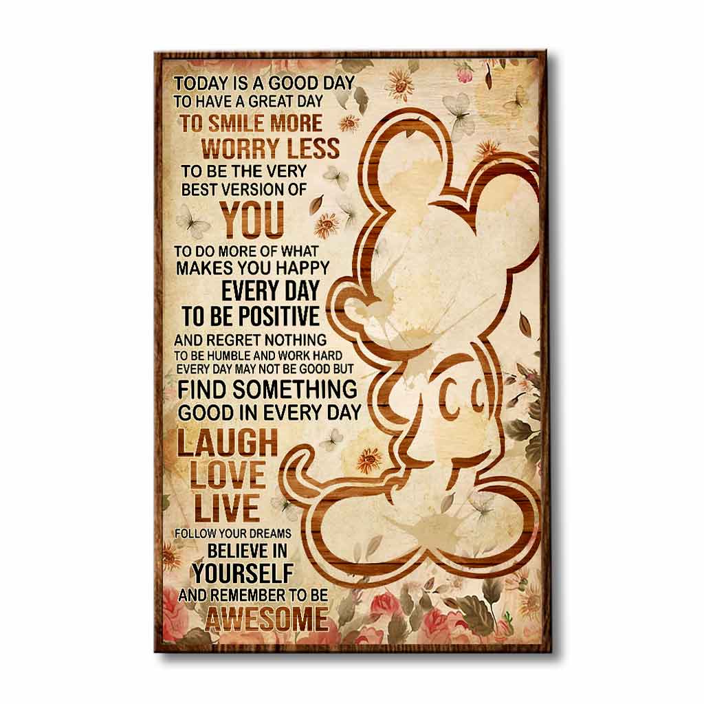Today Is A Good Day - Mouse Poster