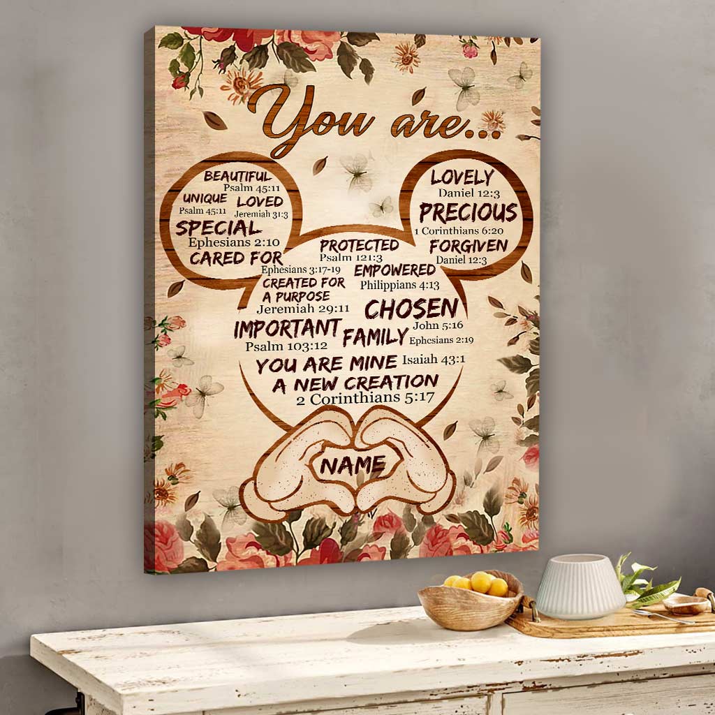 You Are ... - Personalized Mouse Canvas And Poster