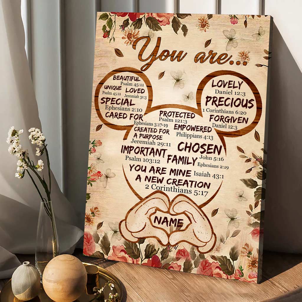 You Are ... - Personalized Mouse Canvas And Poster