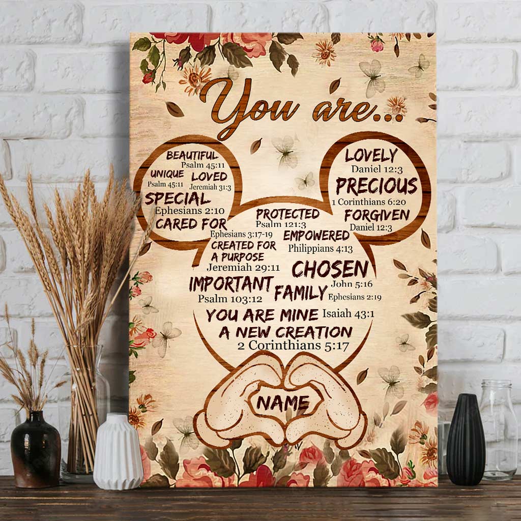 You Are ... - Personalized Mouse Canvas And Poster