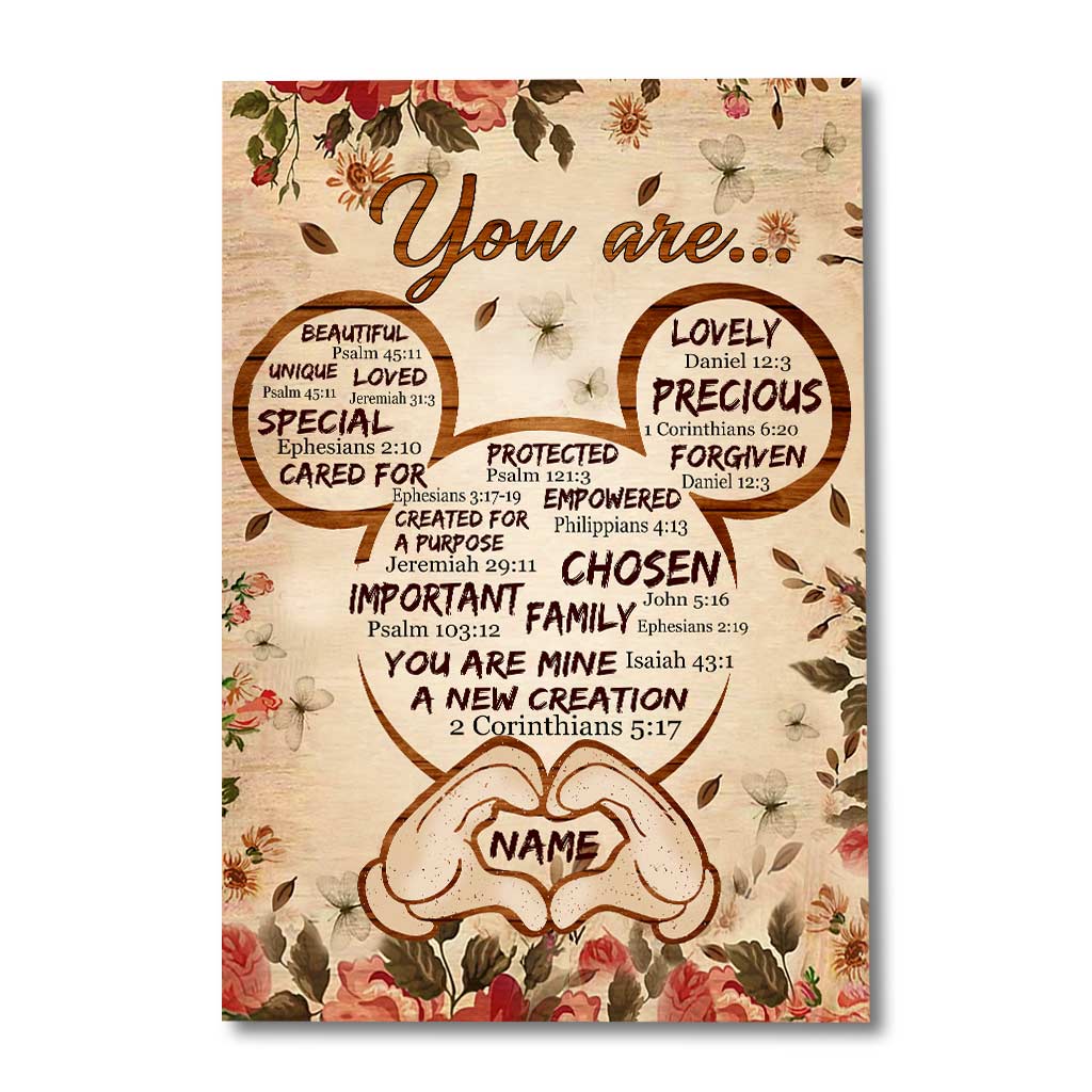 You Are ... - Personalized Mouse Canvas And Poster