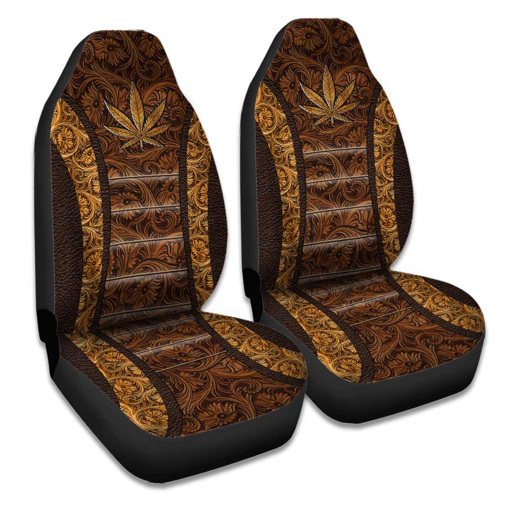 Let's Get Lit Weed - Seat Covers