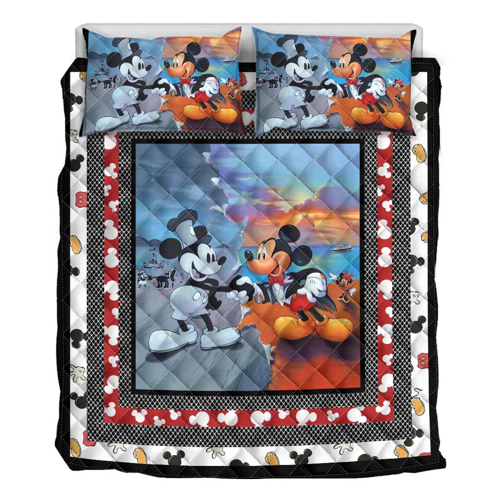 Hello Mouse Ears - Quilt Set
