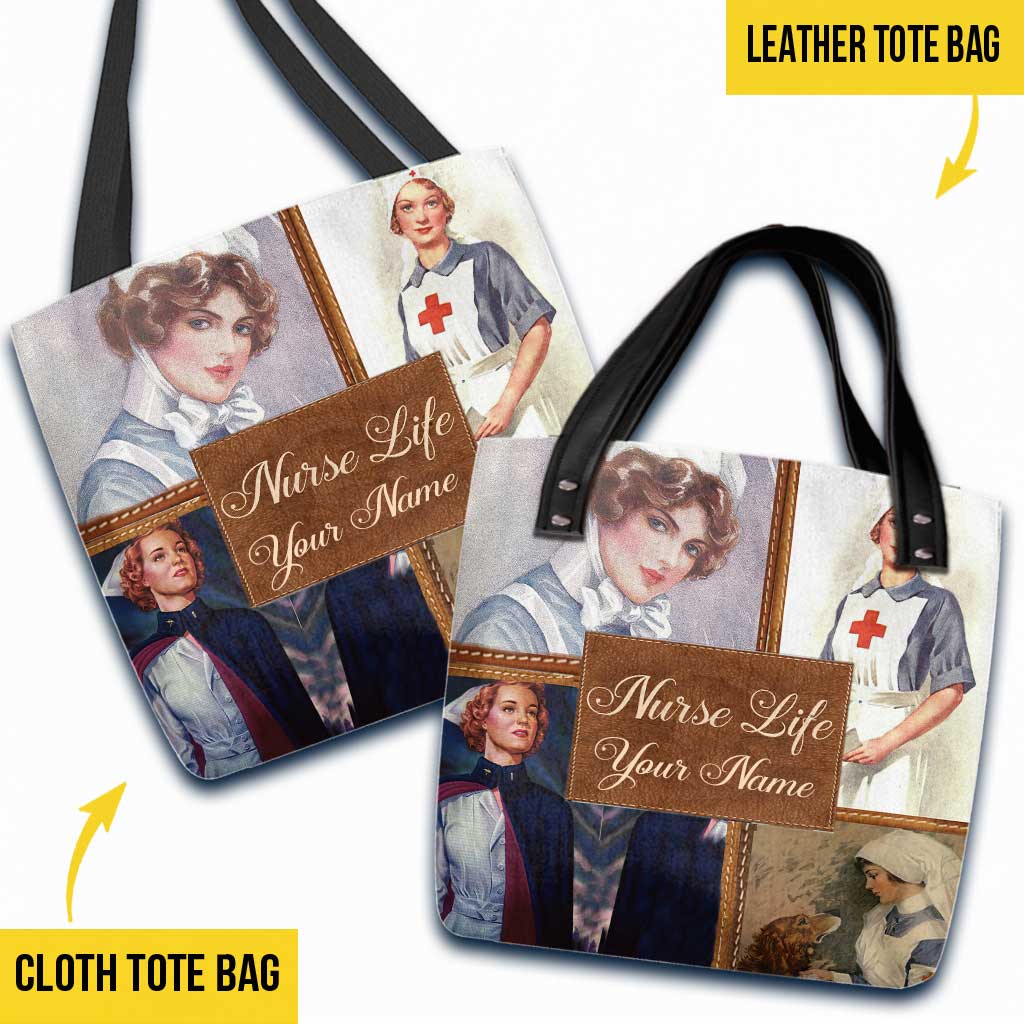 Nurse Life Personalized Tote Bag