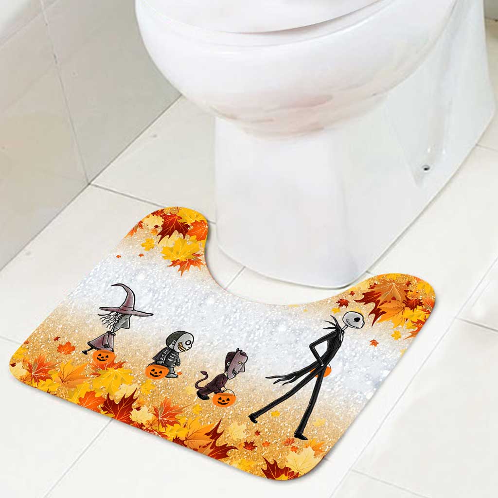 It's The Most Wonderful Time - Nightmare Bathroom Curtain & Mats Set