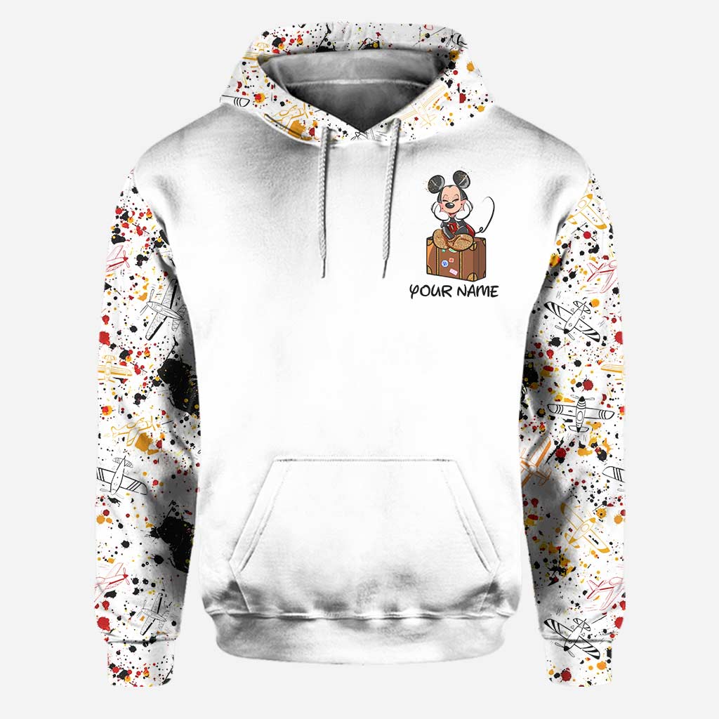 This Is My Airport Outfit - Personalized Mouse Hoodie and Leggings