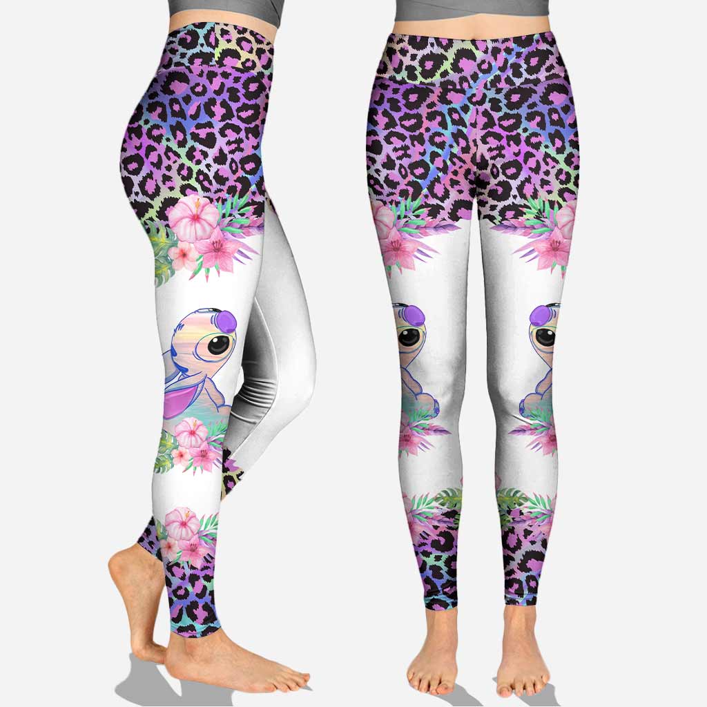 Love Ohana Hologram - Personalized Hoodie and Leggings