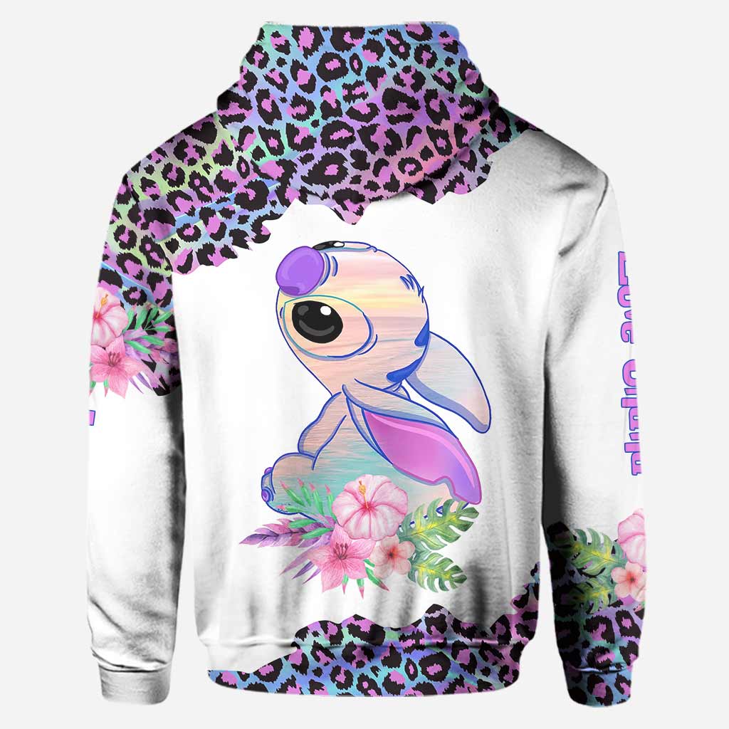 Love Ohana Hologram - Personalized Hoodie and Leggings