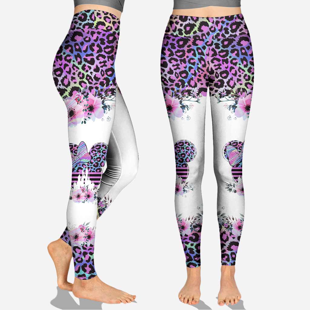 Mama Mouse Hologram - Personalized Mouse Hoodie and Leggings