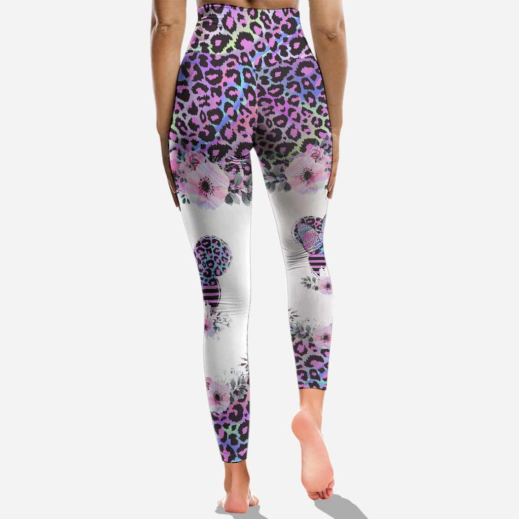 Mama Mouse Hologram - Personalized Mouse Hoodie and Leggings