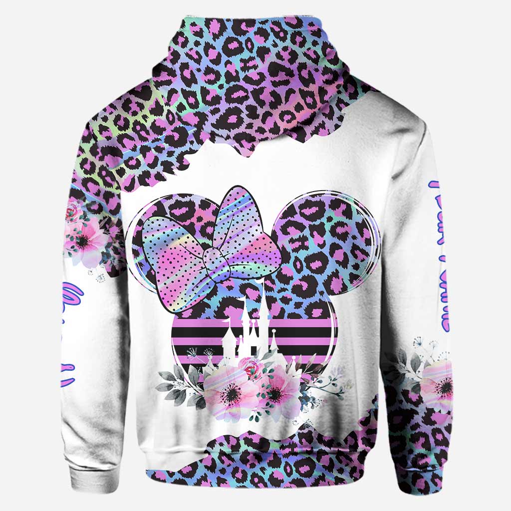 Mama Mouse Hologram - Personalized Mouse Hoodie and Leggings
