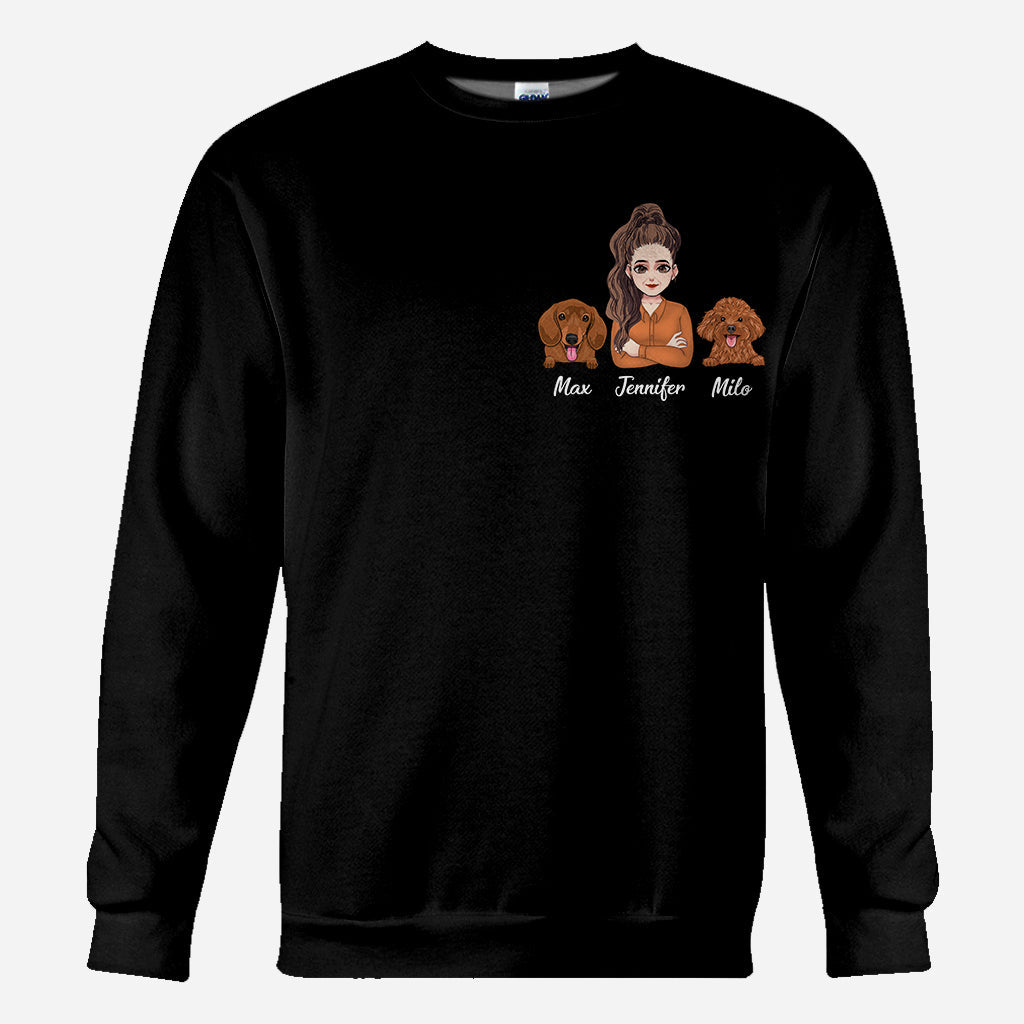 Life Is Better - Personalized Mother's Day Dog All Over T-shirt and Hoodie