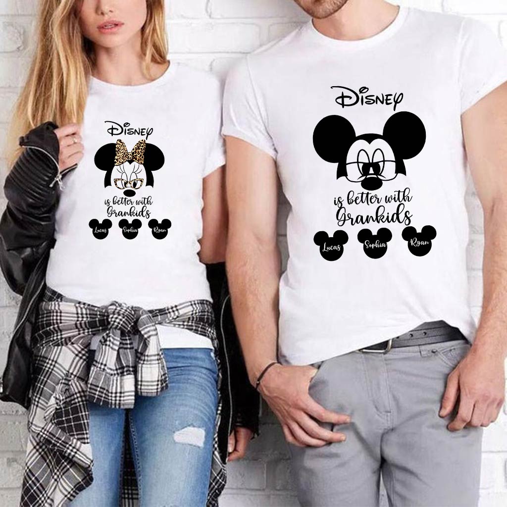 Magic With My Grandkids - Personalized Mouse T-shirt and Hoodie