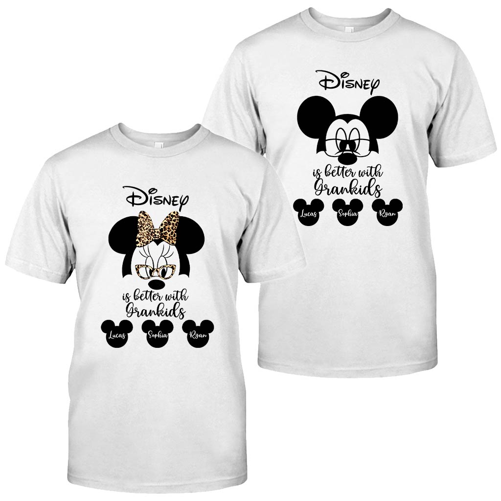 Magic With My Grandkids - Personalized Mouse T-shirt and Hoodie