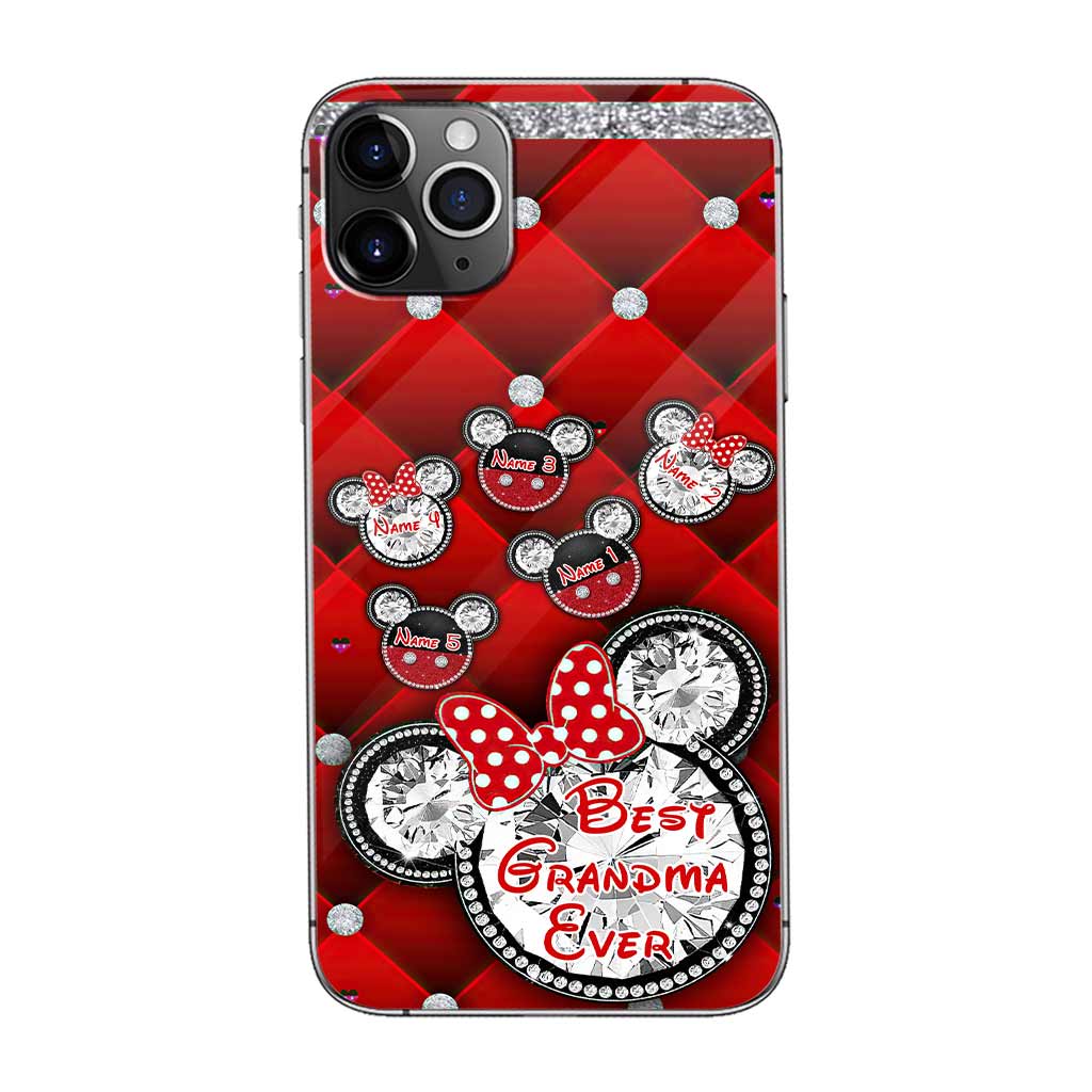 Best Grandma Ever - Personalized Mouse Phone Case