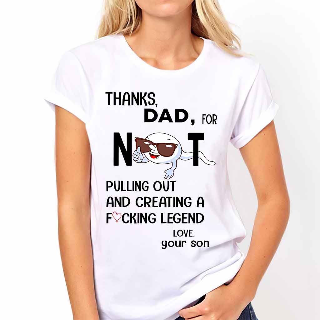 Thanks Dad - Father T-shirt And Hoodie 082021