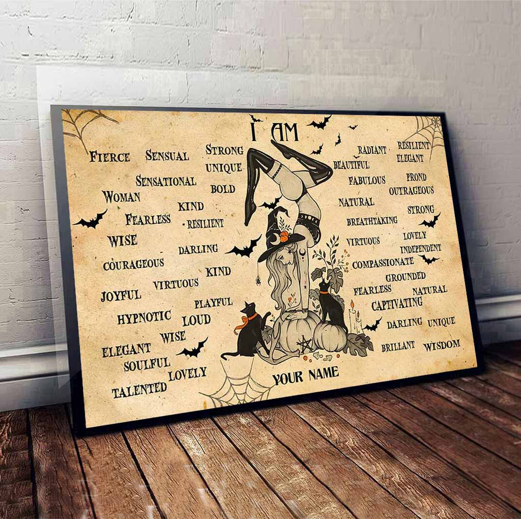 I Am A Witch Personalized Poster