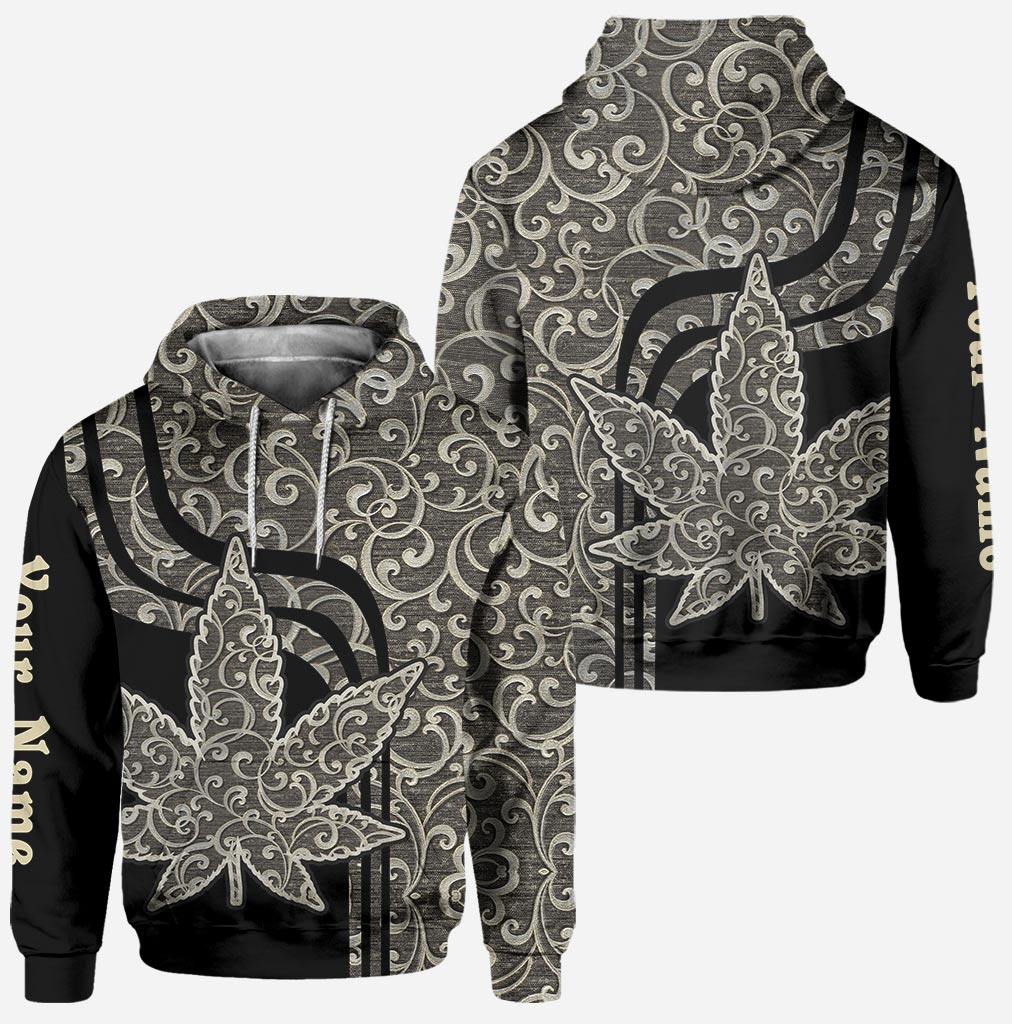 Get High Leaf - Personalized Weed Hoodie and Leggings