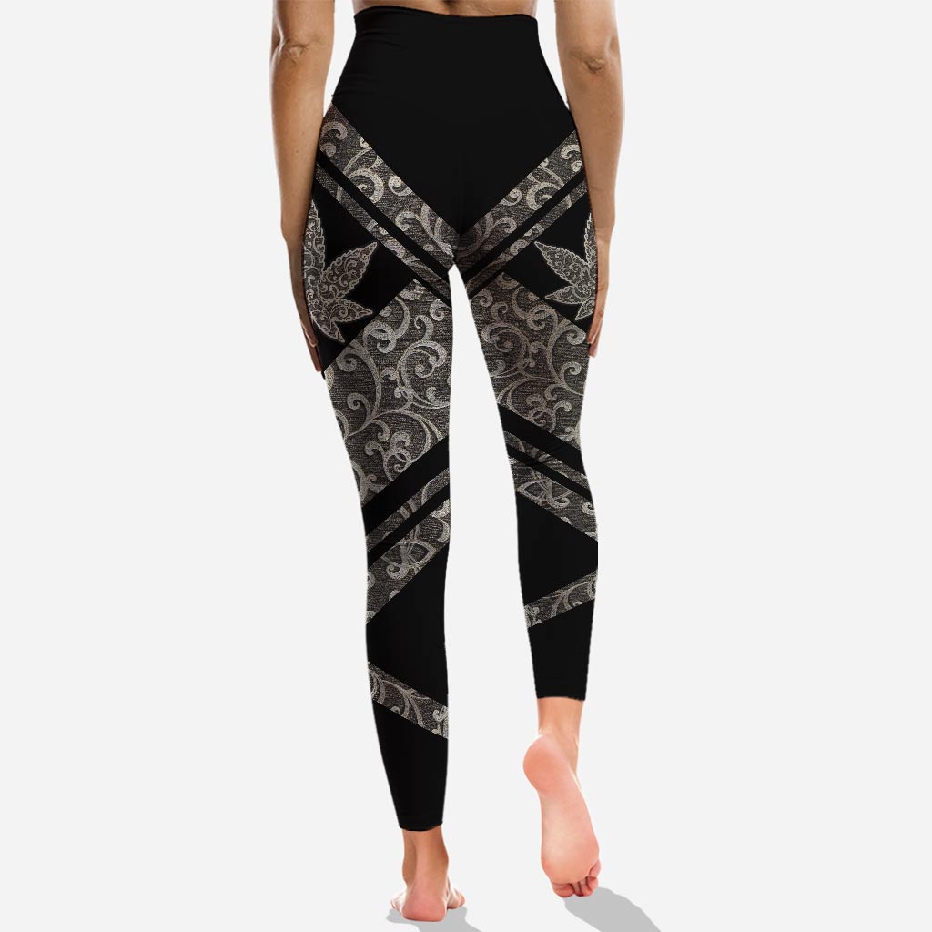 Get High Leaf - Personalized Weed Hoodie and Leggings