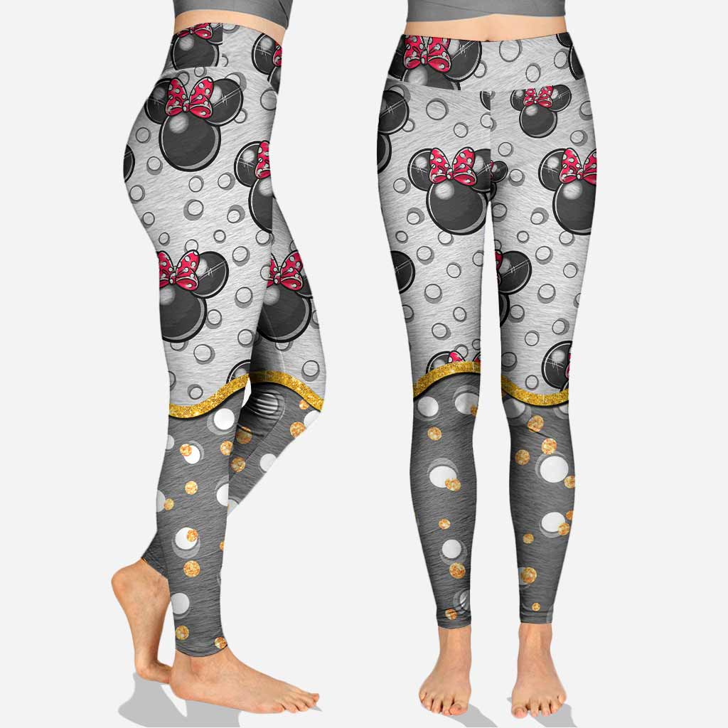 Cute Mouse Ears - Personalized Hoodie And Leggings