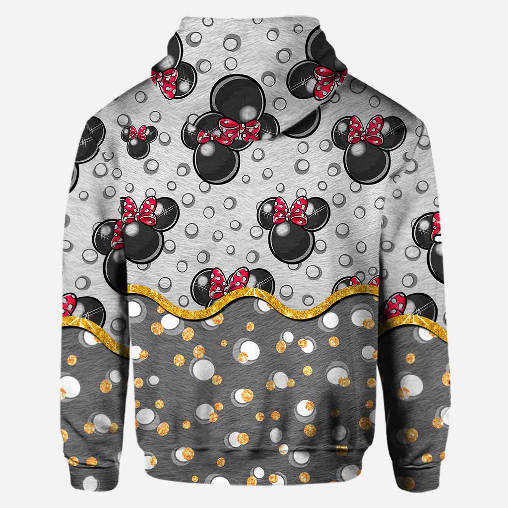 Cute Mouse Ears - Personalized Hoodie And Leggings