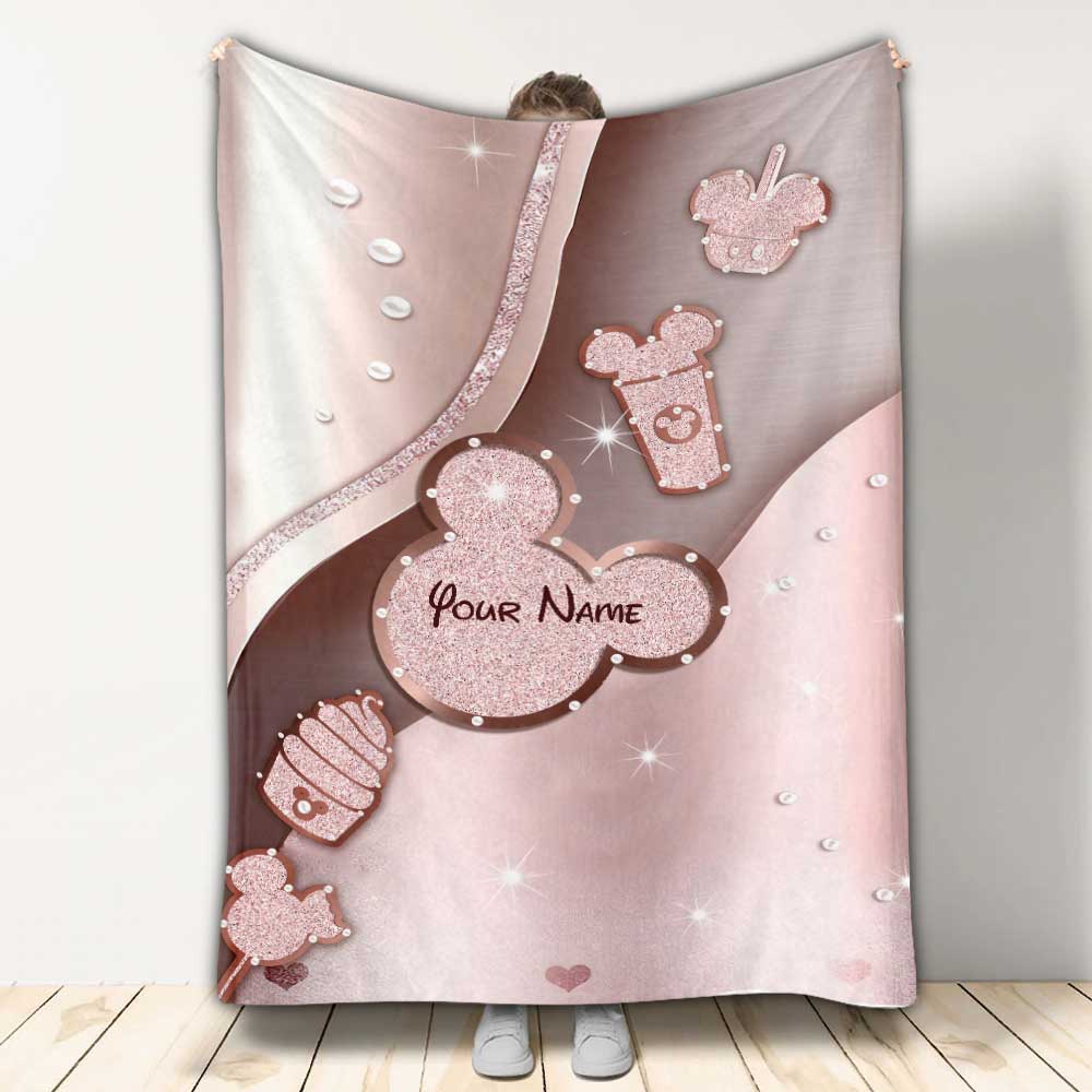 Believe In Magic - Personalized Mouse Blanket