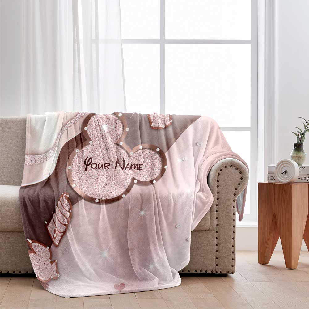 Believe In Magic - Personalized Mouse Blanket