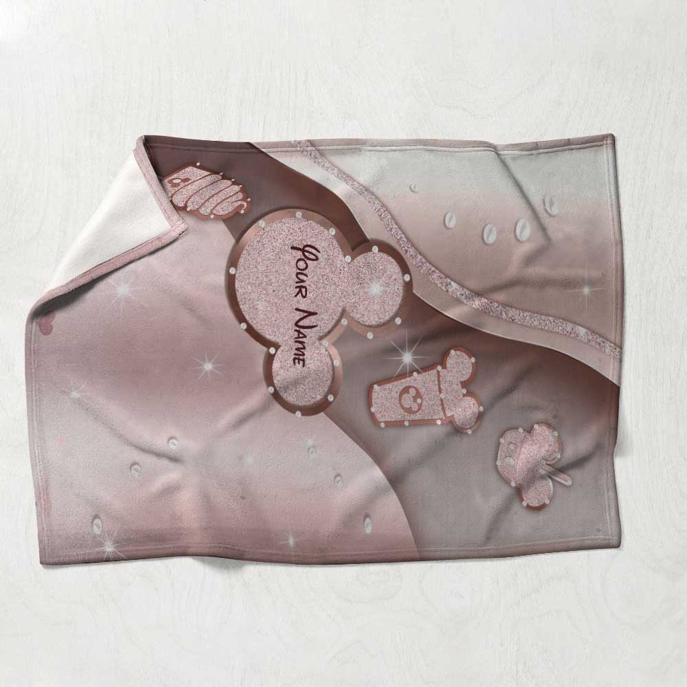 Believe In Magic - Personalized Mouse Blanket