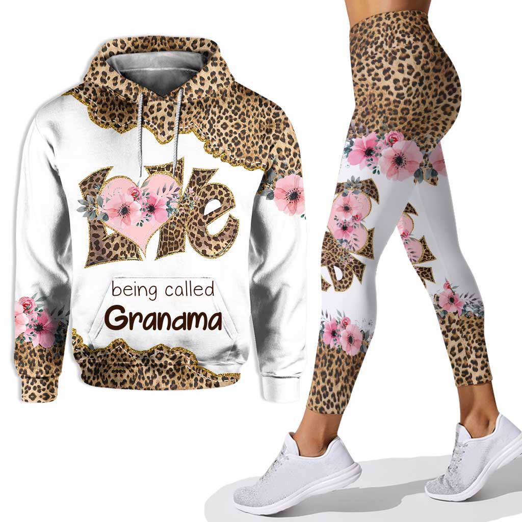 Love Being Called Grandma - Personalized Mother's Day Hoodie And Leggings