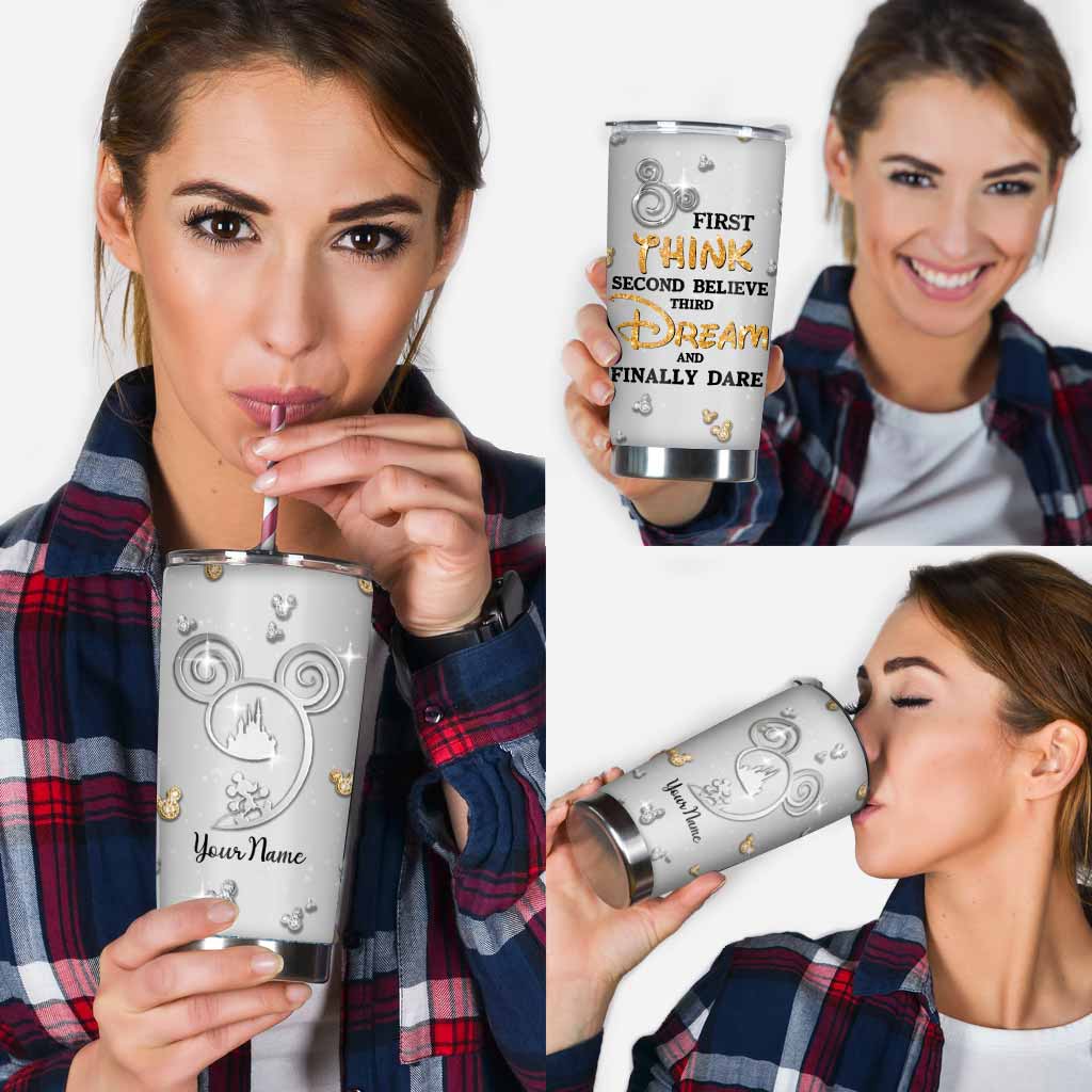 First Think - Personalized Mouse Tumbler