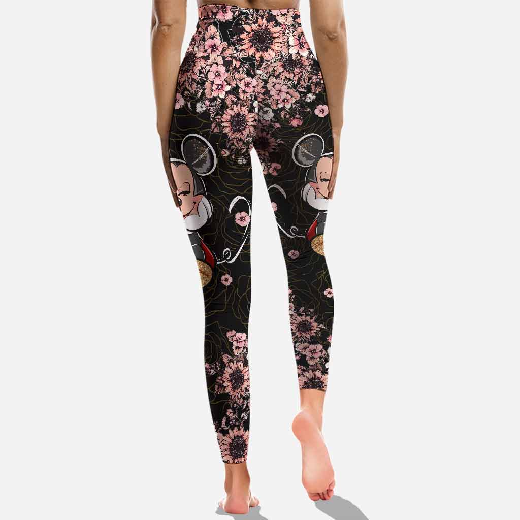 Magic Mouse Ears - Personalized Cross Tank Top and Leggings